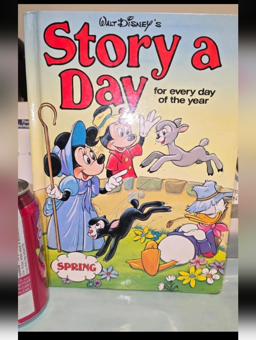 Walt Disney's "Story a Day" Spring Hardcover - Disney